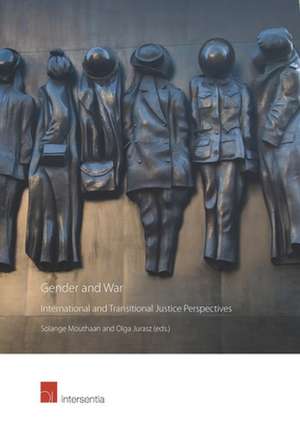 Gender and War de Solange Mouthaan