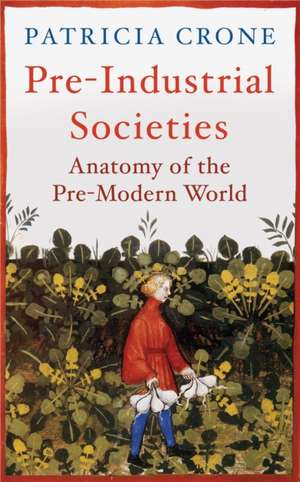 Pre-Industrial Societies: Anatomy of the Pre-Modern World de Patricia Crone