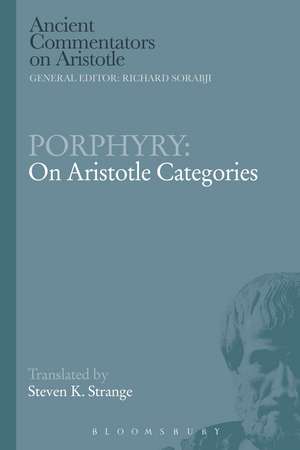 Porphyry: On Aristotle Categories de S. Strange