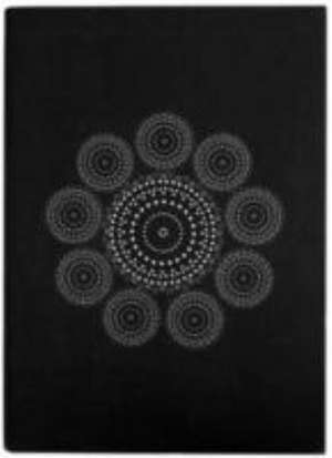 FABRIC SOFT NOTEBOOK INSPIRED BLACK A6