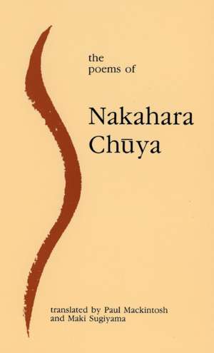 The Poems of Nakahara Chuya de Nakahara Chuya