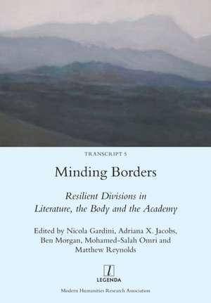 Minding Borders de Nicola Gardini