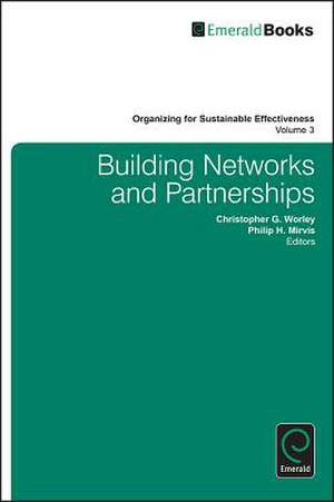 Building Networks and Partnerships de Philip H. Mirvis