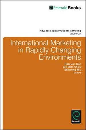 International Marketing in Fast Changing Environment de Bryan Jean