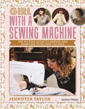 Girl with a Sewing Machine de Jenniffer Taylor