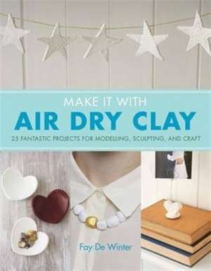 Make It With Air-Dry Clay de Fay De Winter