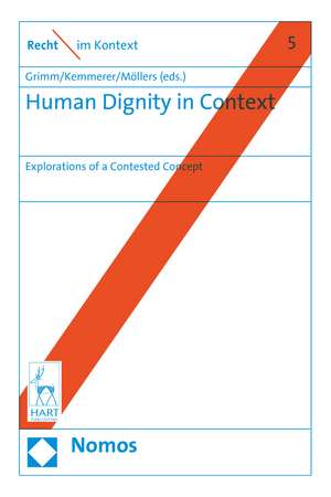 Human Dignity in Context de Professor Dr Dieter Grimm