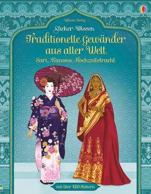 Sticker-Wissen: Traditionelle Gewänder aus aller Welt de Emily Bone