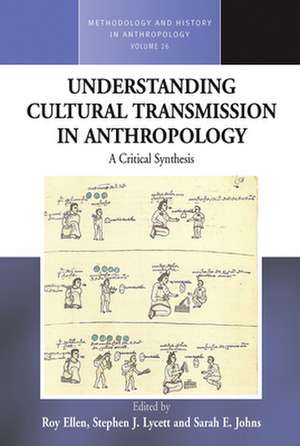 Understanding Cultural Transmission in Anthropology de Roy Ellen