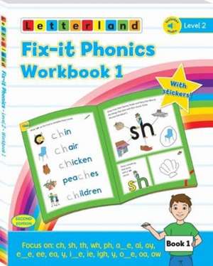 Fix-it Phonics - Level 2 - Workbook 1 (2nd Edition) de Lisa Holt