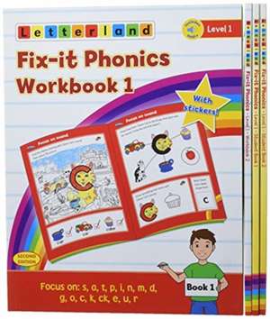 Fix-it Phonics - Level 1 - Student Pack (2nd Edition) de Lisa Holt
