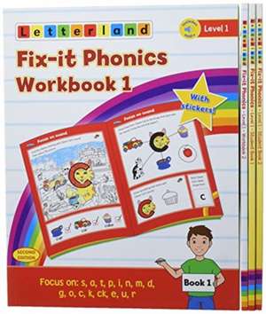 Holt, L: Fix-it Phonics - Level 1 - Student Pack (2nd Editio de Lisa Holt