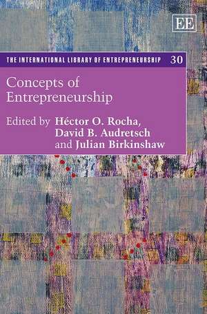 Concepts of Entrepreneurship de Héctor O. Rocha