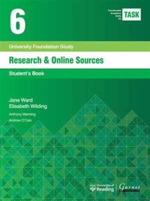 TASK 6 Research & Online Sources (2015) de Jane Ward