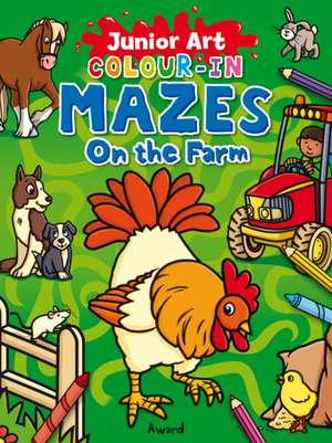 Colour-In Mazes on the Farm de Simon Chadwick