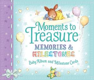 Moments to Treasure Baby Album and Milestone Cards de Sophie Giles