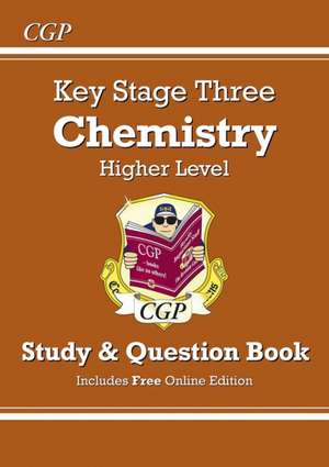 KS3 Chemistry Study & Question Book - Higher de Cgp Books