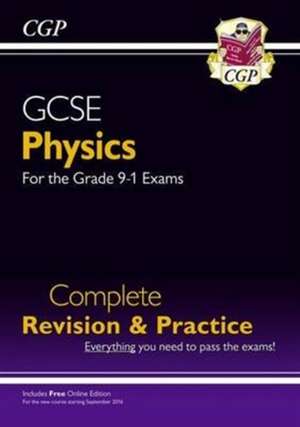 GCSE Physics Complete Revision & Practice includes Online Ed, Videos & Quizzes: for the 2025 and 2026 exams de Cgp Books