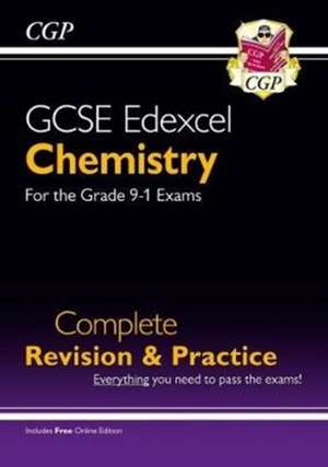 GCSE Chemistry Edexcel Complete Revision & Practice includes Online Edition, Videos & Quizzes de Cgp Books