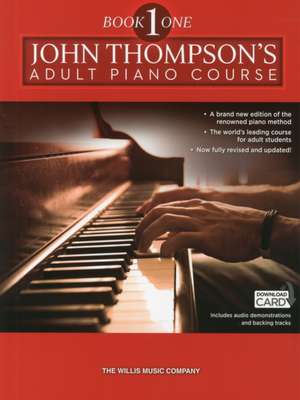 John Thompson's Adult Piano Course Book 1