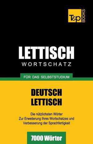 Lettischer Wortschatz Fur Das Selbststudium - 7000 Worter: Special Edition - Japanese de Andrey Taranov