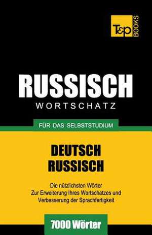 Russischer Wortschatz Fur Das Selbststudium - 7000 Worter: Special Edition - Japanese de Andrey Taranov