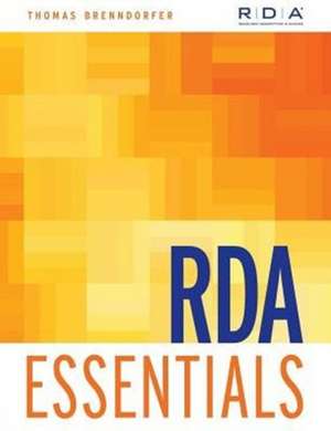 RDA Essentials de Thomas Brenndorfer