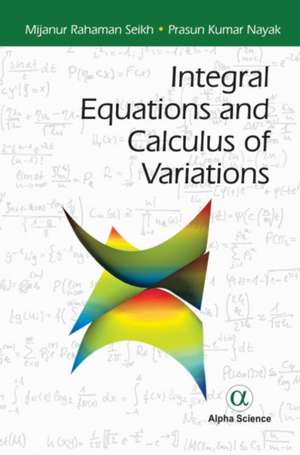 INTEGRAL EQUATIONS & CALCULUS de Prasun Kumar Nayak