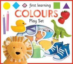 First Learning Play Set: Colours de Priddy Books