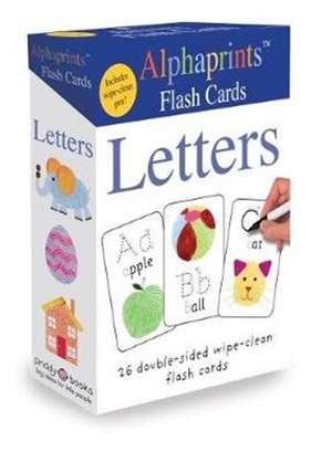 Alphaprints Flash Cards Letters de Roger Priddy