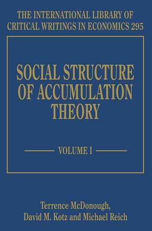 Social Structure of Accumulation Theory de Terence Mcdonough