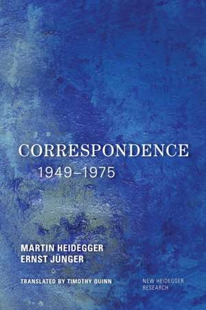 Correspondence 1949-1975 de Martin Heidegger