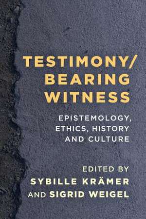 Testimony/Bearing Witness