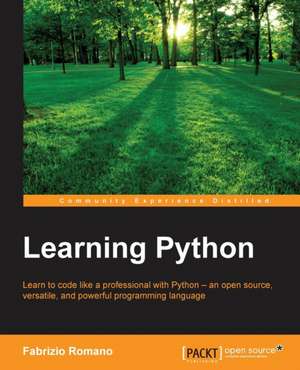 Learning Python de Fabrizio Romano