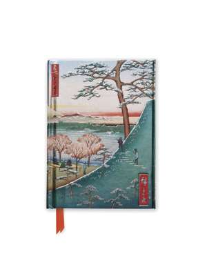 Hiroshige: Meguro (Foiled Pocket Journal) de Flame Tree Studio