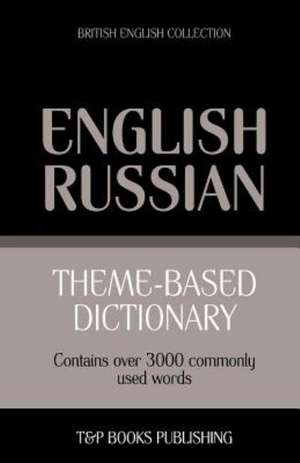 Theme-Based Dictionary British English-Russian - 3000 Words: Geospatial Analysis with Python de Andrey Taranov