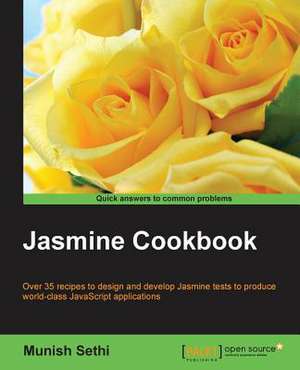 Jasmine Cookbook de Munish Sethi