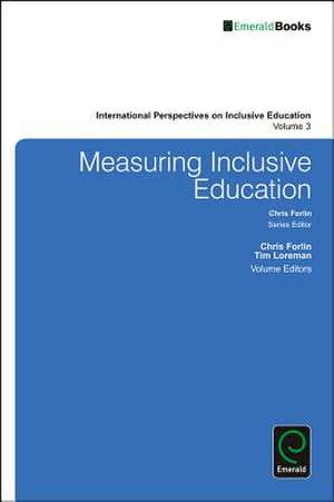 Measuring Inclusive Education de Chris Forlin