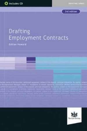 Howard, G: Drafting Employment Contracts de Gillian S. Howard