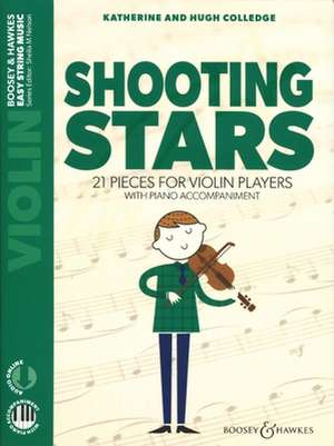 Shooting Stars: Violine und Klavier de Katherine Colledge