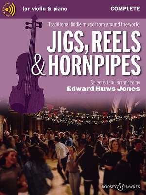 Jigs, Reels & Hornpipes - Violine (2 Violinen) und Klavier, Gitarre ad libitum. de Edward Huws Jones