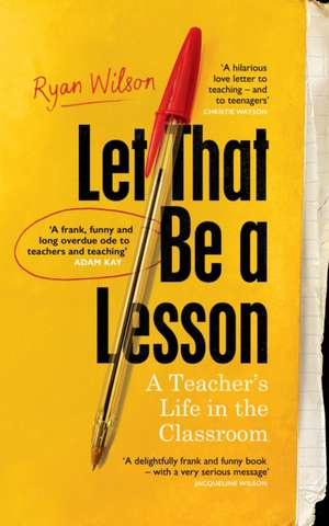 Let That Be a Lesson de Ryan Wilson
