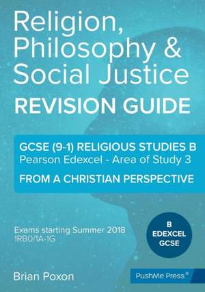 Religion, Philosophy & Social Justice de Brian Poxon