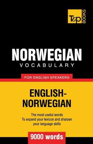 Norwegian Vocabulary for English Speakers - 9000 Words: Proceedings of the 43rd Annual Conference on Computer Applications and Quantitative Methods in Archaeology de Andrey Taranov