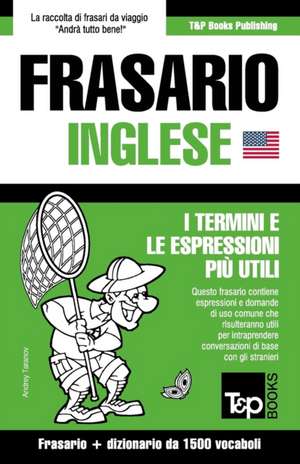 Frasario Italiano-Inglese e dizionario ridotto da 1500 vocaboli de Andrey Taranov