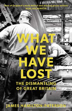 What We Have Lost: The Dismantling of Great Britain de James Hamilton-Paterson