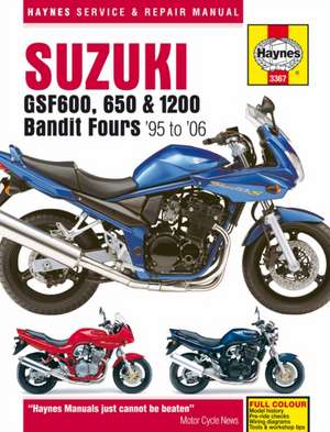 Suzuki GSF600, 650 & 1200 Bandit Fours (95 – 06) – 95–06 de Haynes