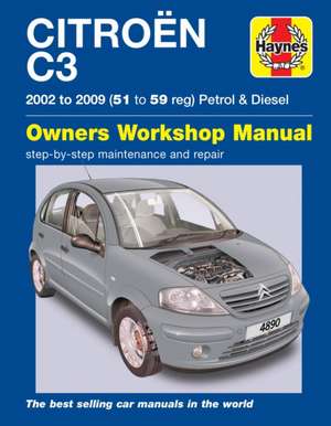 Citroen C3 Petrol & Diesel (02 – 09) Haynes Repair Manual de Haynes