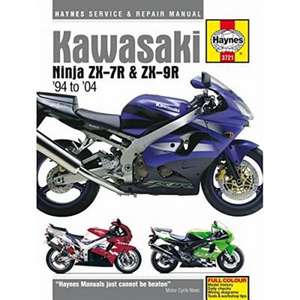 Kawasaki ZX–7R & ZX–9R Ninja (94 – 04) de Haynes