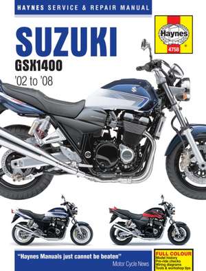 Suzuki GSX 1400 (02 – 08) de Haynes Publishi Haynes